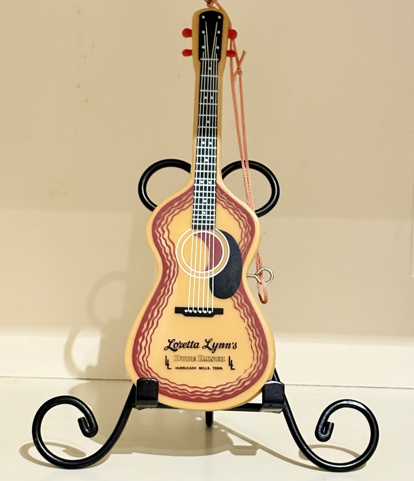 Vintage Loretta Lynn’s Dude Ranch Guitar Brush w Original Box Hong Kong