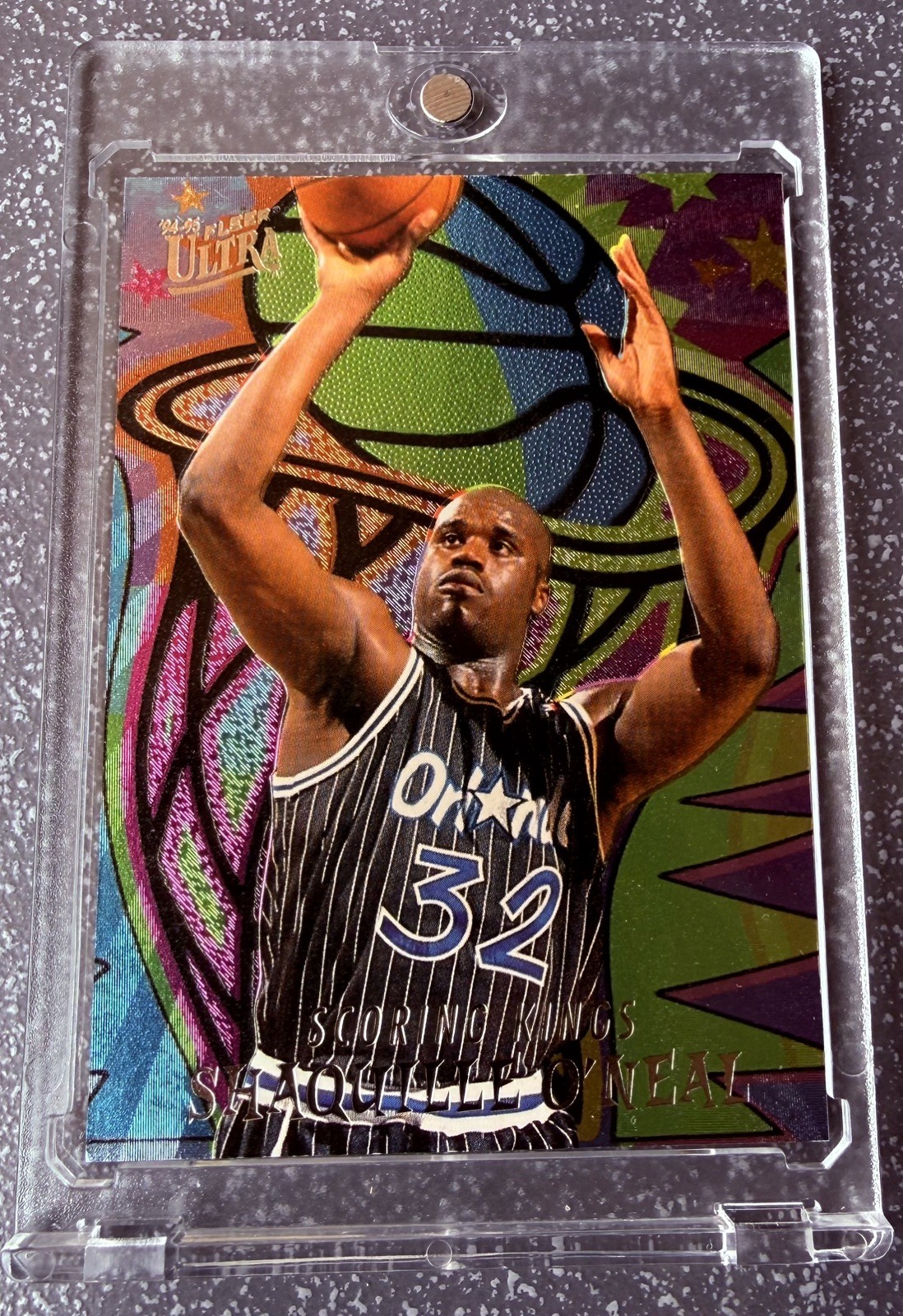 SHAQUILLE O\'NEAL 1994-95 FLEER ULTRA SCORING KINGS 🔥 Beautiful card HOF SHAQUILLE O\'NEAL 1994-95 FLEER ULTRA SCORING KINGS 🔥 Beautiful card HOF