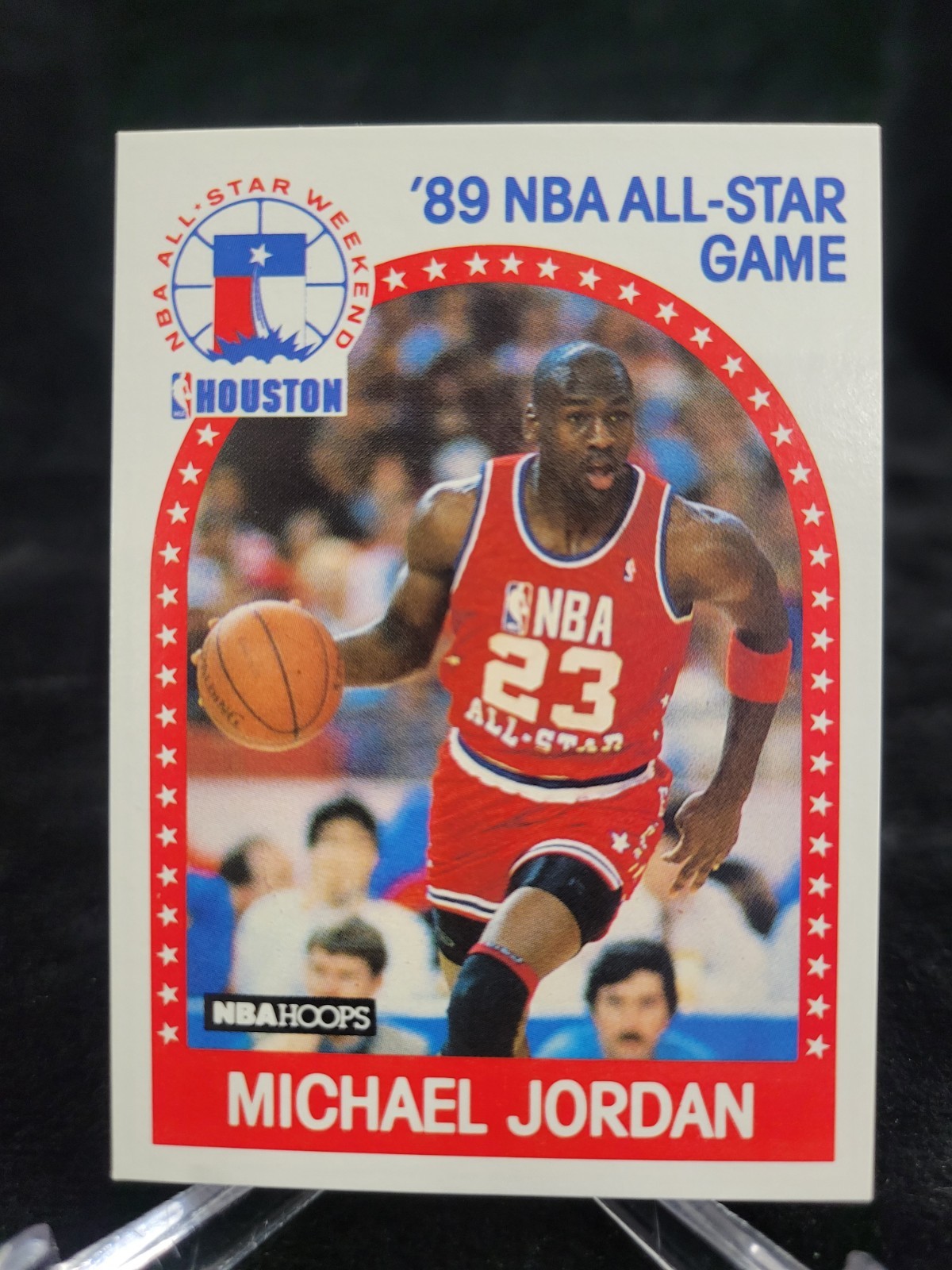 1989-90 NBA Hoops - \'89 NBA All-Star Game - Michael Jordan #21   HOF  GOAT