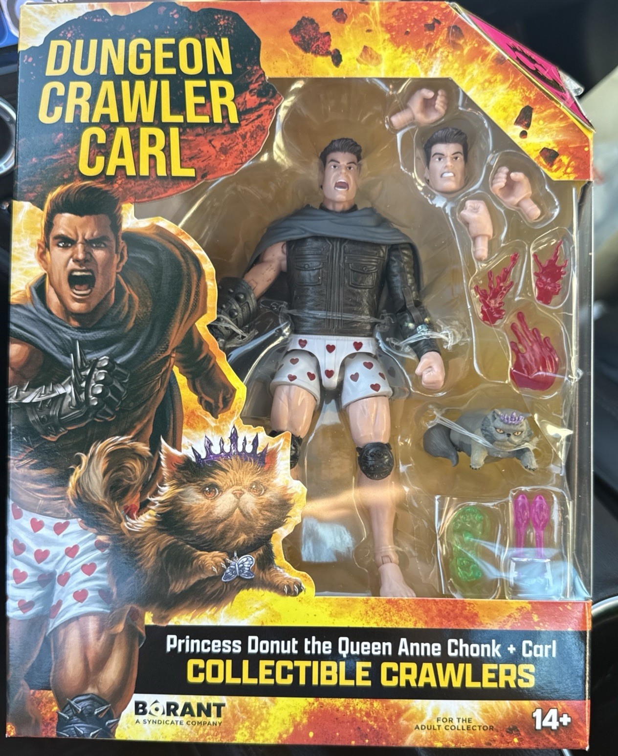 Dungeon Crawler Carl Princess Donut 6in Collectible Crawlers Figure Set New
