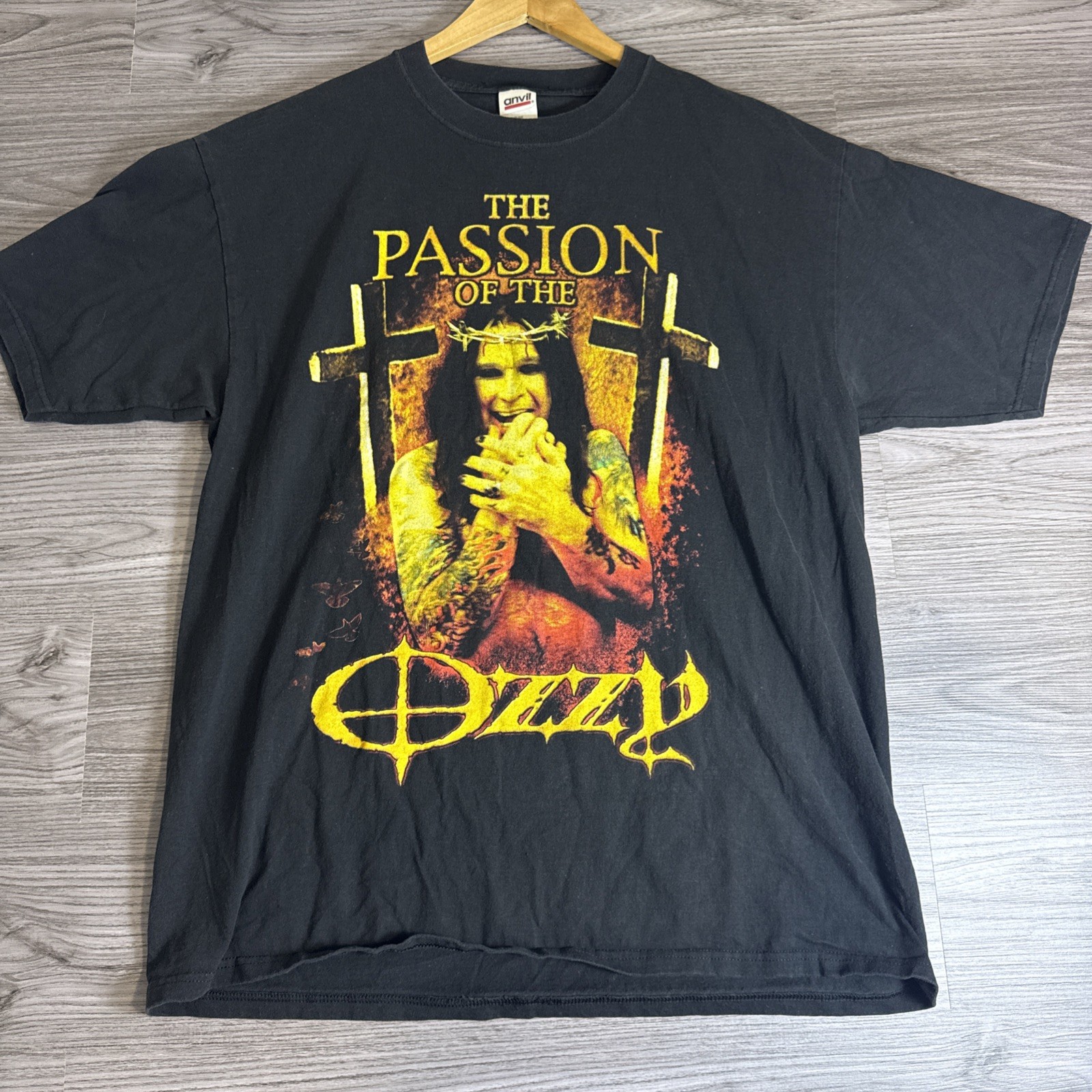 Vintage 2004 Ozzfest Ozzy Osbourne T-Shirt Passion of the Ozzy Size XL Rare