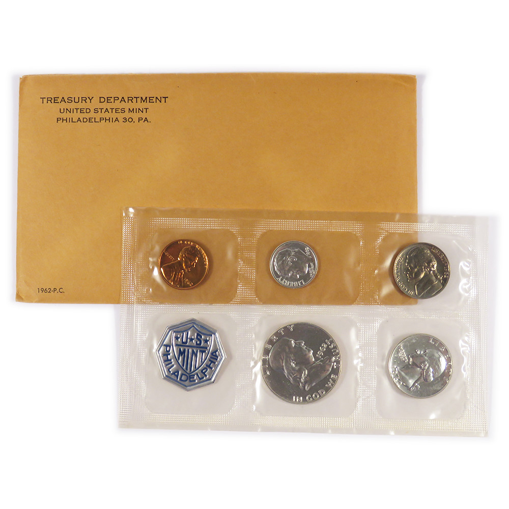 1962 U.S. Proof Set Not Sealed 1962 U.S. Proof Set Not Sealed