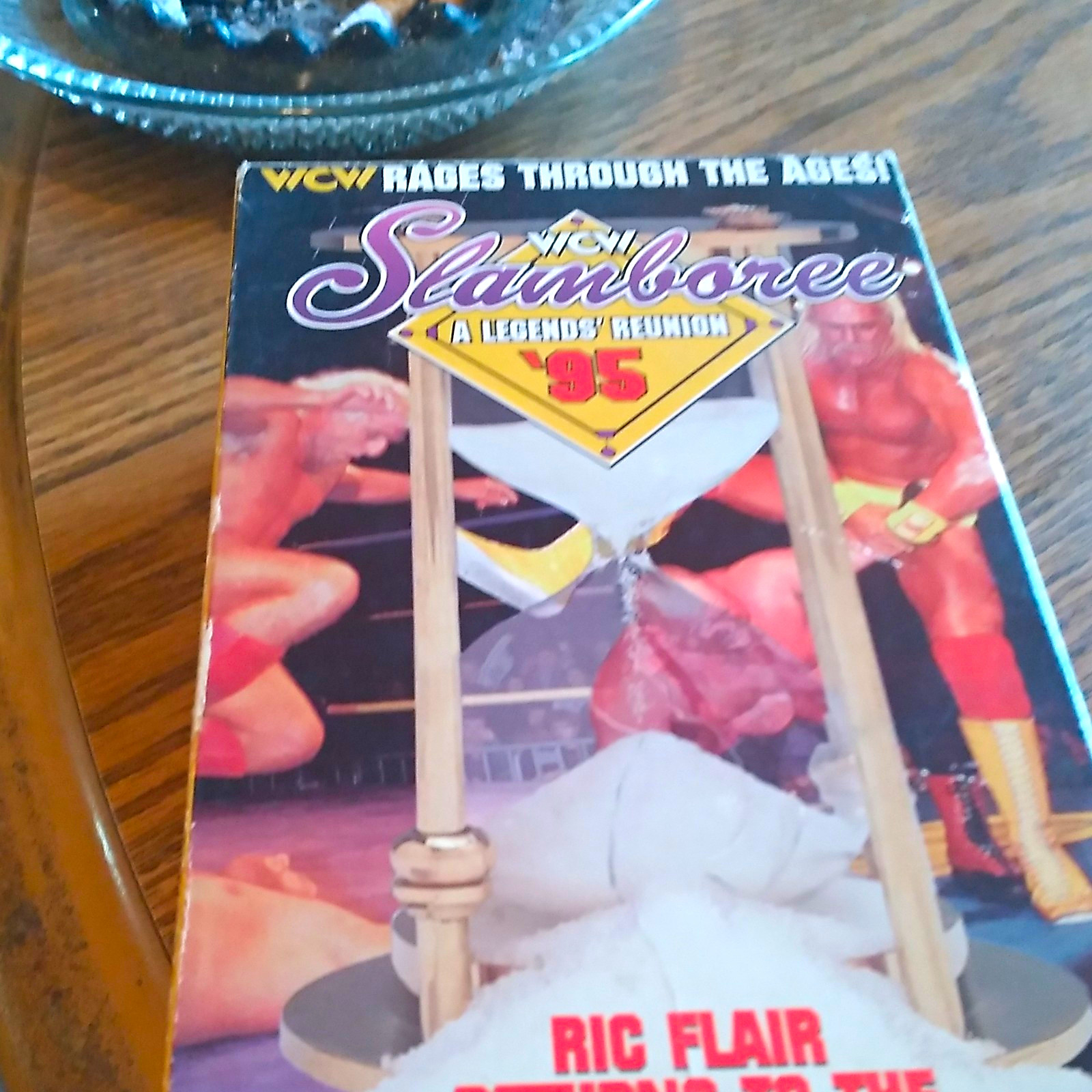 RARE WCW Slamboree 1995 VHS Turner Home Video Tape **TESTED AND WORKS**