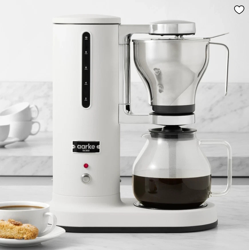 Aarke Coffee Maker Authentic 10-Cup Stainless Steel Drip Brewer , OPTION COLOR Aarke Coffee Maker Authentic 10-Cup Stainless Steel Drip Brewer , OPTION COLOR