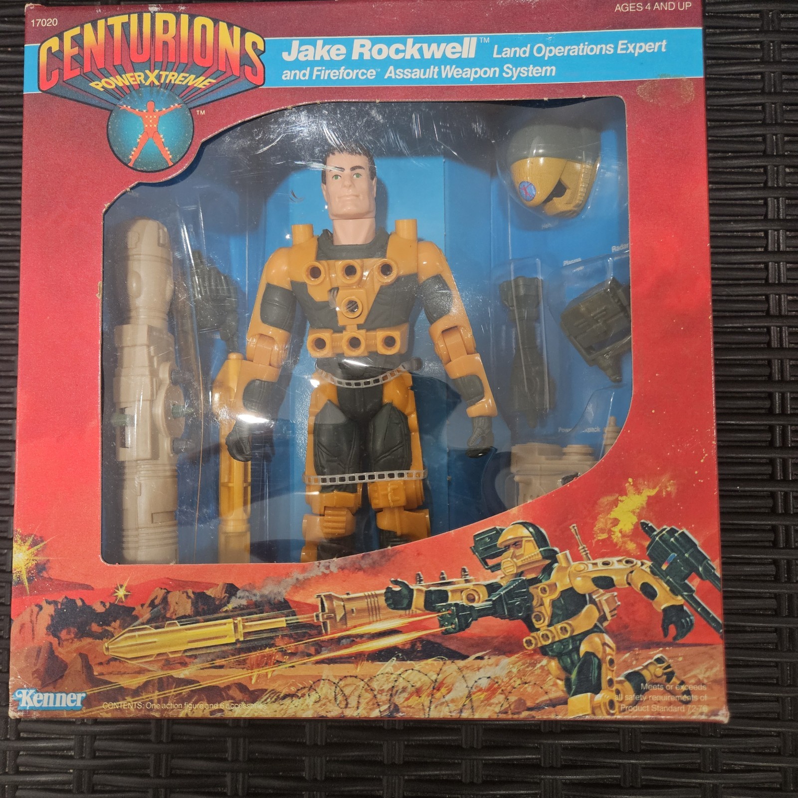 1986 Kenner Centurions Jake Rockwell Complete With Box PowerXtreme Land NR 1986 Kenner Centurions Jake Rockwell Complete With Box PowerXtreme Land NR