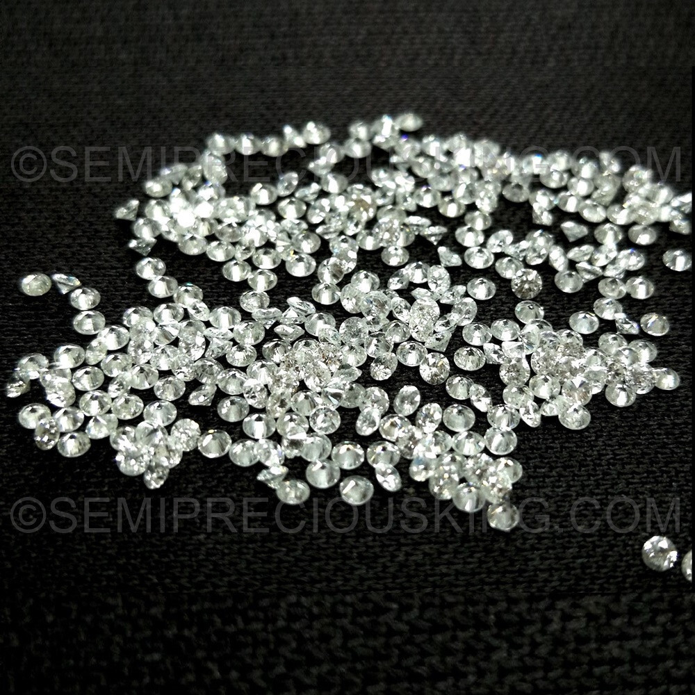 Natural Diamond 2mm Round 5 pcs VS SI I Clarity Brilliant Full Cut GH Color