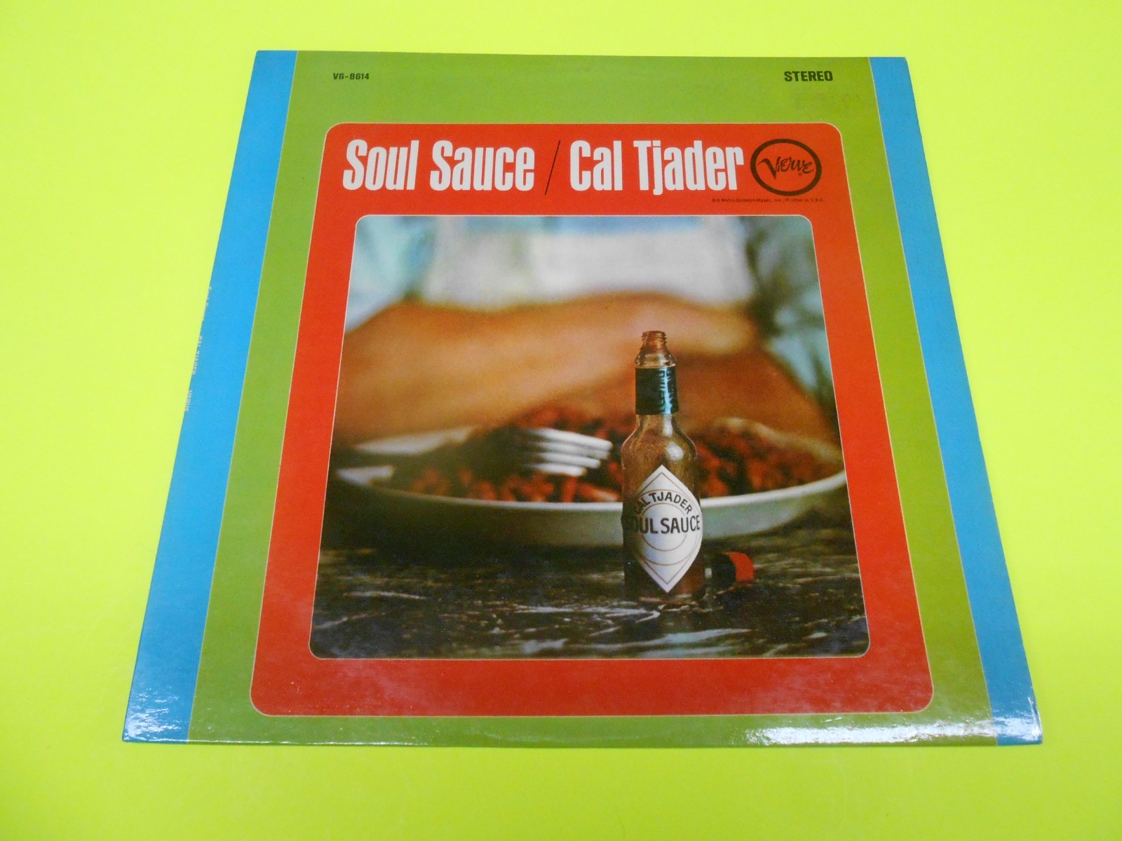 Cal Tjader Soul Sauce Original 1965 Verve Records Jazz LP Cal Tjader Soul Sauce Original 1965 Verve Records Jazz LP