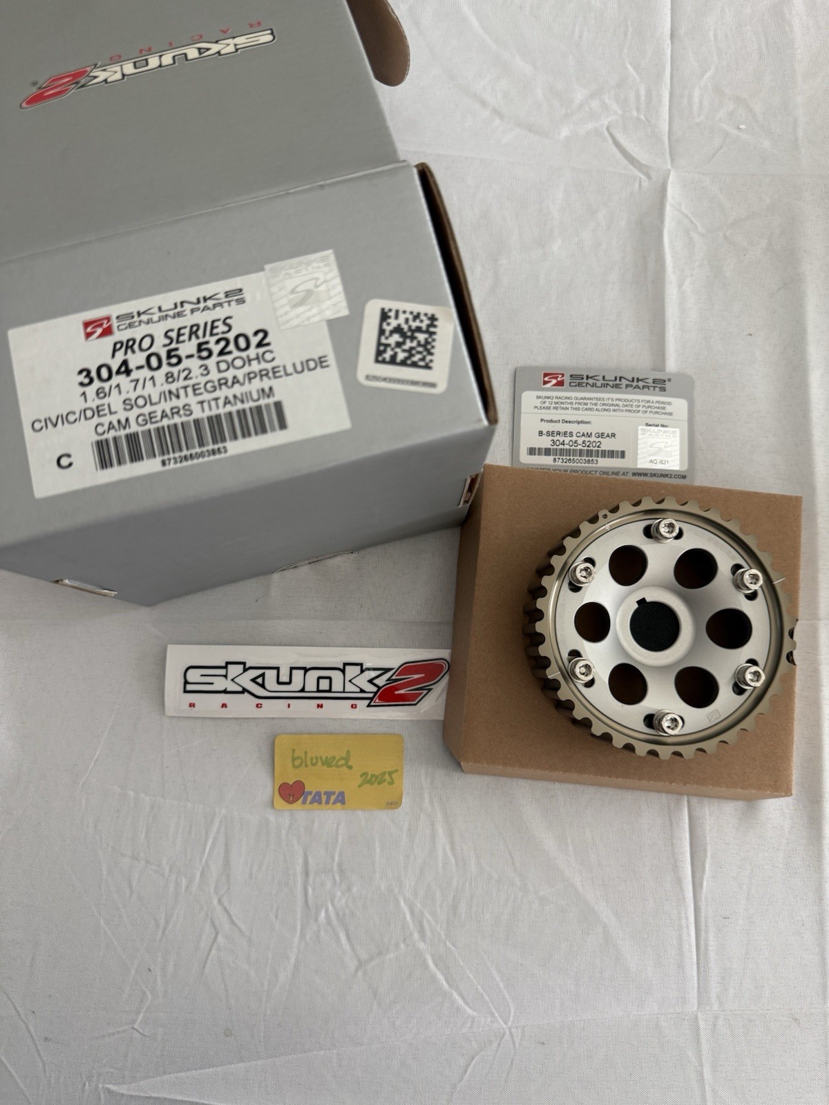 NEW Skunk2 Cam Shaft Gear 304-05-5202 **1 CAM GEAR ONLY**