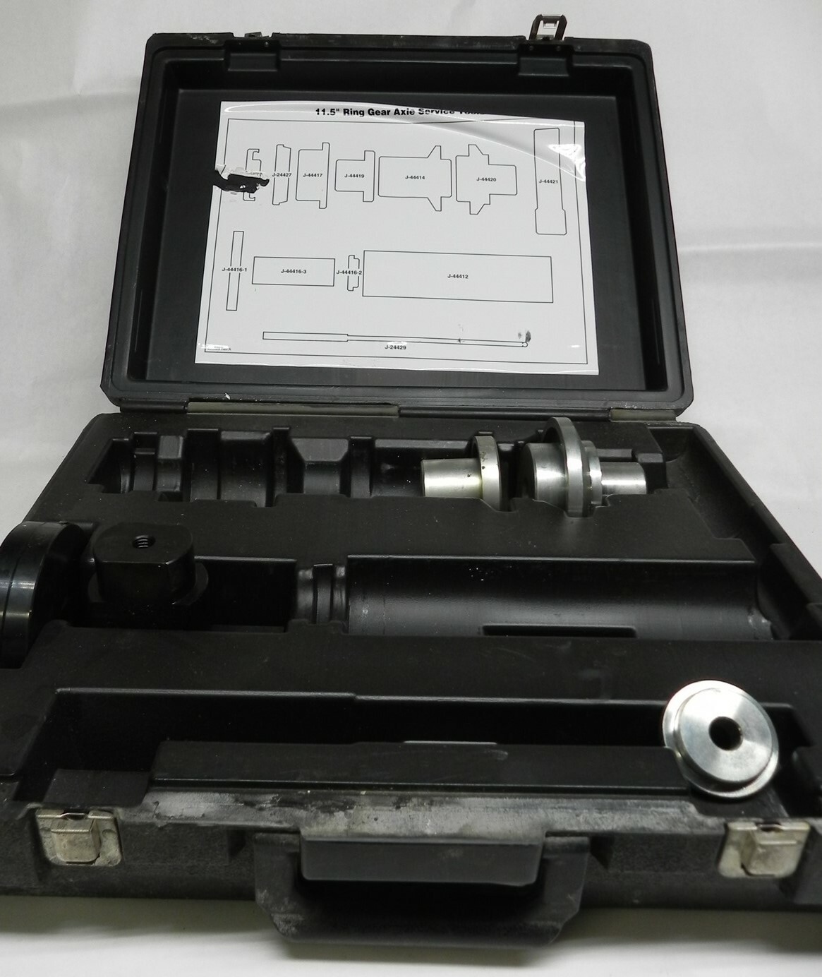 KENT MOORE 11.5 INCH RING GEAR AXLE SERVICE TOOL KIT / CASE FROM GM DEALERSHIP