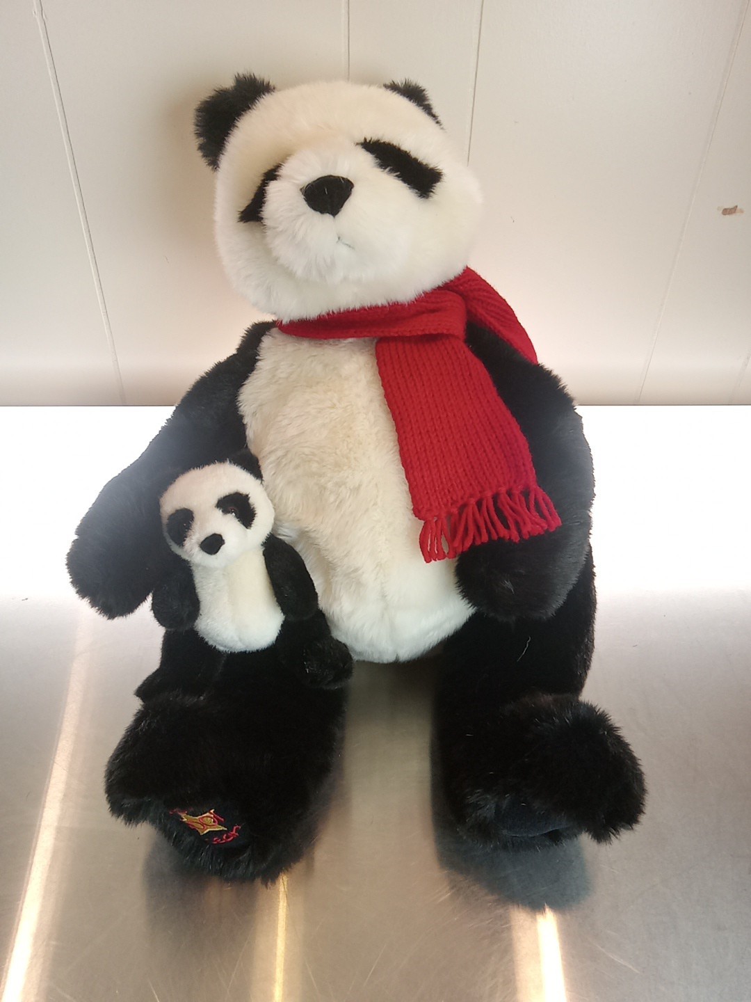 Gund Wish Panda Bear Smithsonian National Zoo With Baby May Dept Store 18\