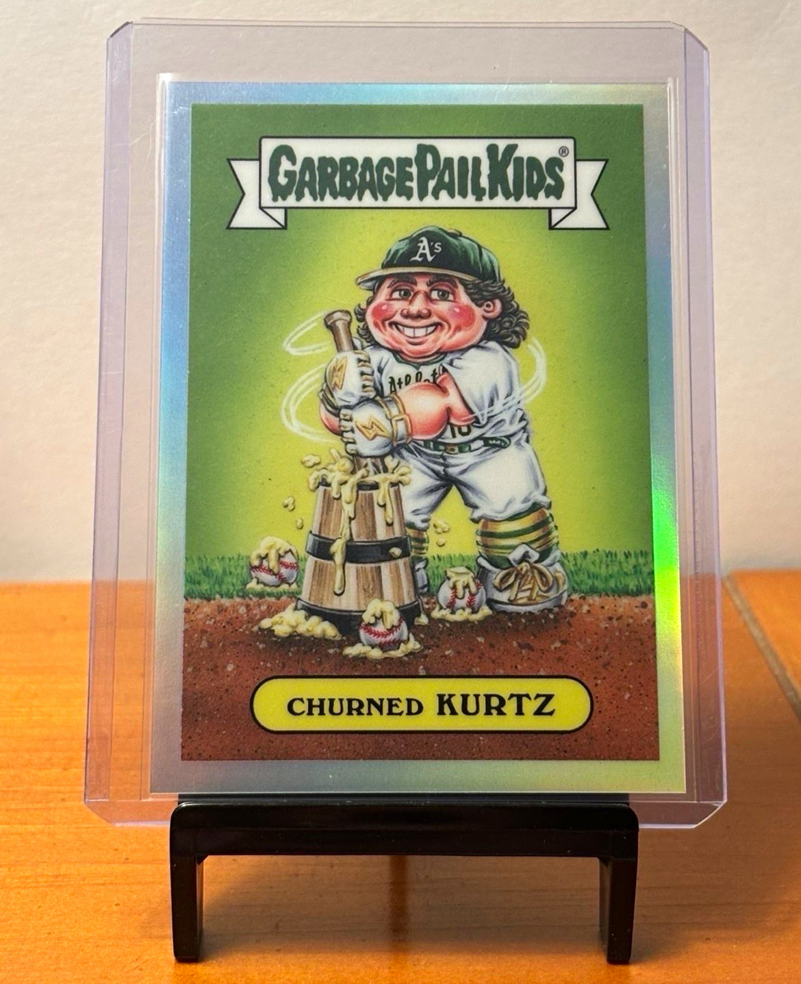 2026 Topps Garbage Pail Kids Churned Kurtz GPK-35 Nick Kurtz Parallel 2026 Topps Garbage Pail Kids Churned Kurtz GPK-35 Nick Kurtz Parallel