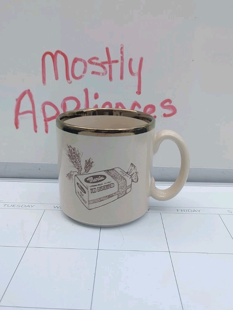 Merita Bread Coffee Mug Cup - Vintage Advertising Rare 70s/80s Merita Bread Coffee Mug Cup - Vintage Advertising Rare 70s/80s