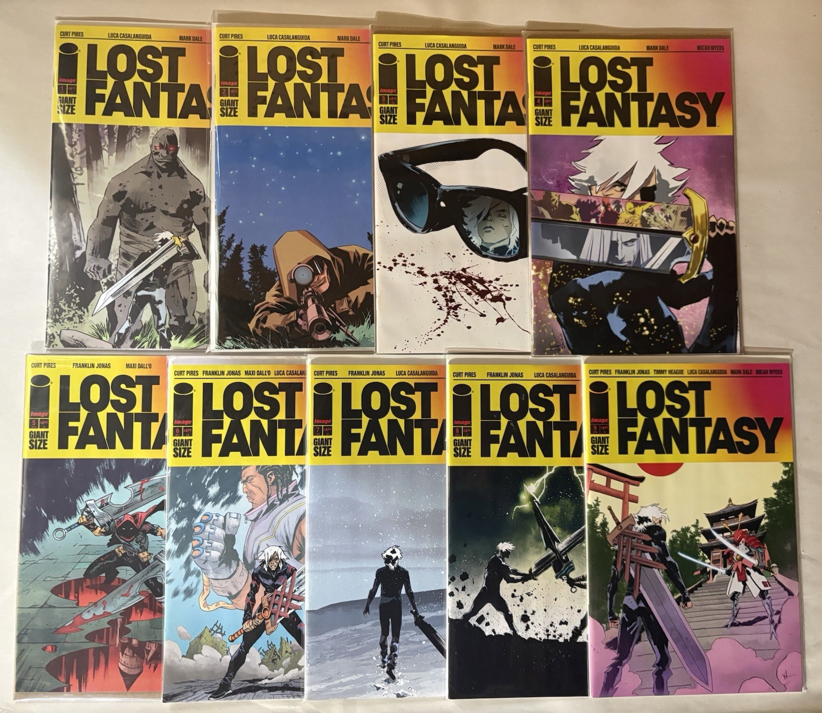 Lost Fantasy #1-9 First Print Cover A First Appearances Fireborn & Bombshell NM Lost Fantasy #1-9 First Print Cover A First Appearances Fireborn & Bombshell NM