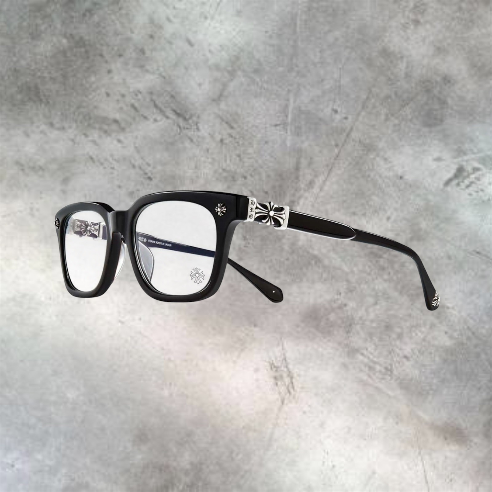 RARE Chrome Hearts Cox Ucker Glasses Black/Silver RARE Chrome Hearts Cox Ucker Glasses Black/Silver