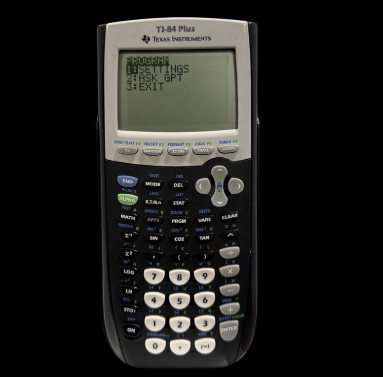 Custom TI-84 Plus AI Graphing Calculator - WiFi ChatGPT Link - Stealth Mod