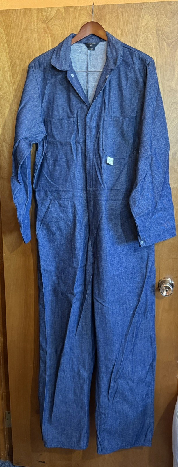 VTG NOS Sears Tradewear Denim Coveralls Size 44T RARE Black Tag Michael Myers VTG NOS Sears Tradewear Denim Coveralls Size 44T RARE Black Tag Michael Myers