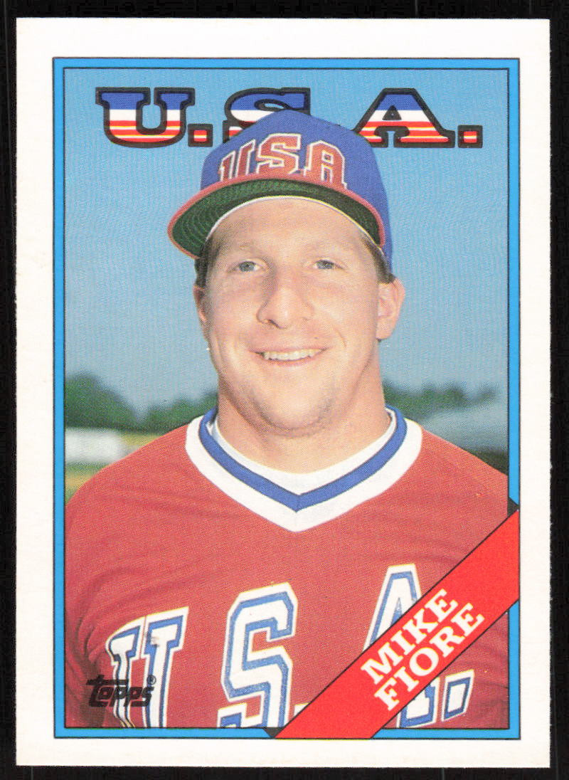 1988 Topps Traded #38T Mike Fiore   - 