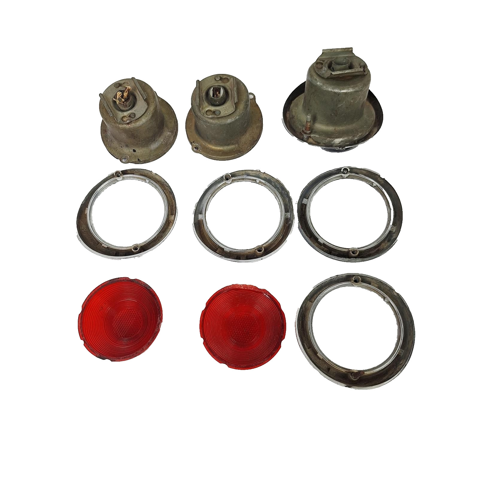 Vintage 1948 1949 Pontiac Guide-R-28 Tail Light left / right Vintage 1948 1949 Pontiac Guide-R-28 Tail Light left / right