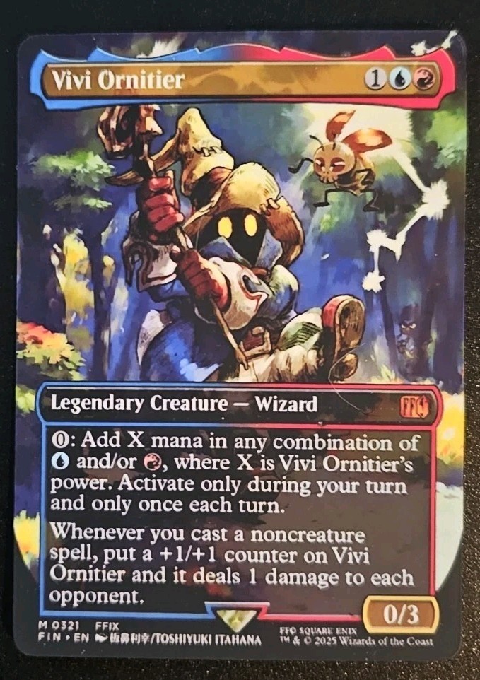 Vivi Ornitier Final Fantasy Regular Playtest Card Vivi Ornitier Final Fantasy Regular Playtest Card