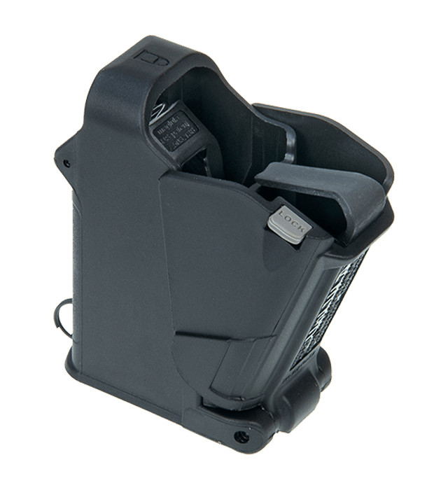 Maglula UpLULA Universal Pistol Magazine Loader 9mm - .45ACP, Black, UP60B