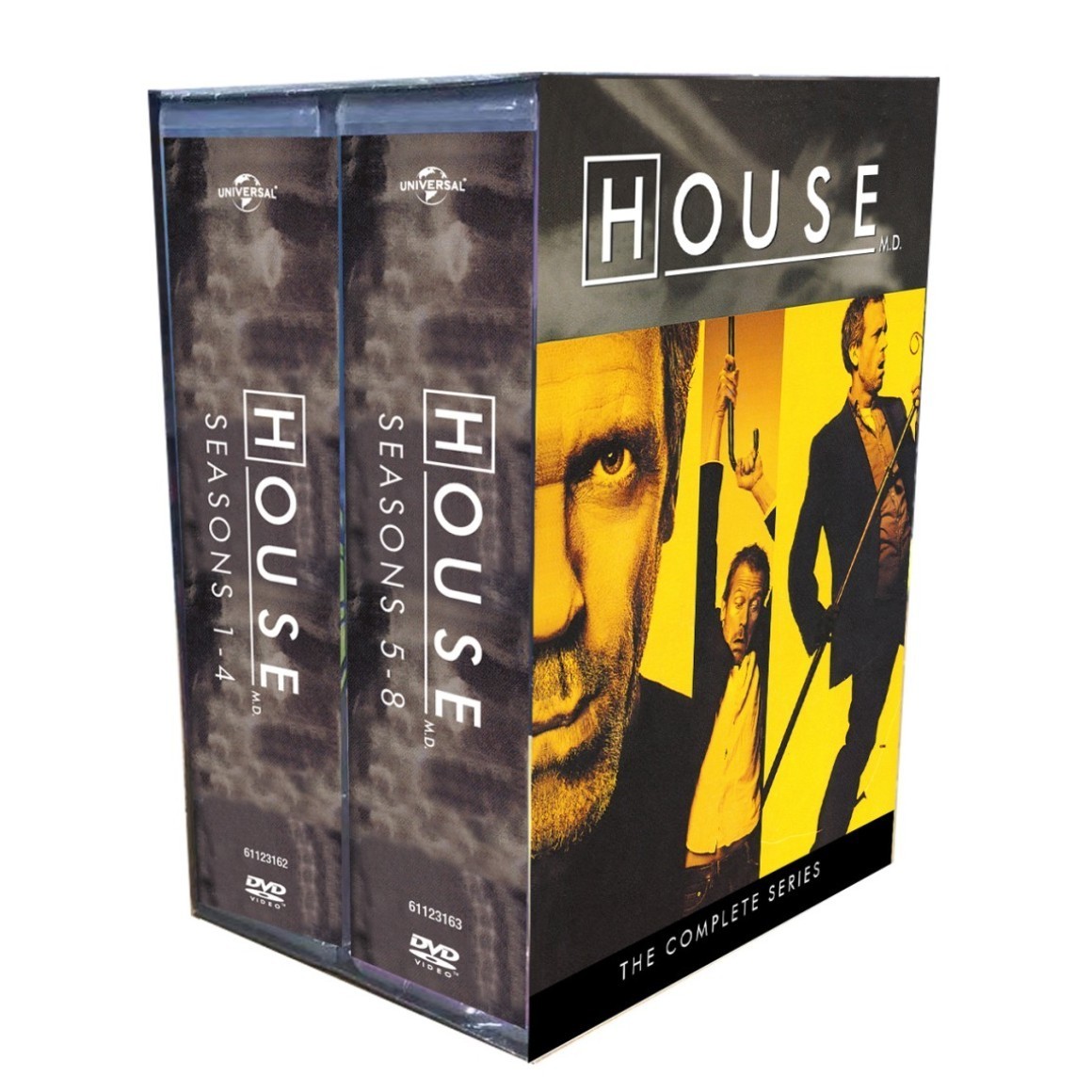HOUSE M.D. The Complete Series Seasons 1-8 (DVD 41-Disc Box Set) Region 1 HOUSE M.D. The Complete Series Seasons 1-8 (DVD 41-Disc Box Set) Region 1