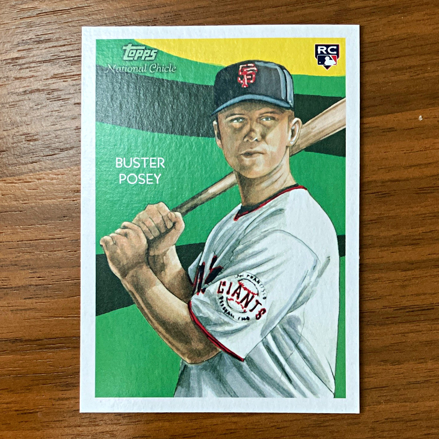 Topps 2010 National Chicle Buster Posey Rookie San Francisco Giants #275 Rookies Topps 2010 National Chicle Buster Posey Rookie San Francisco Giants #275 Rookies