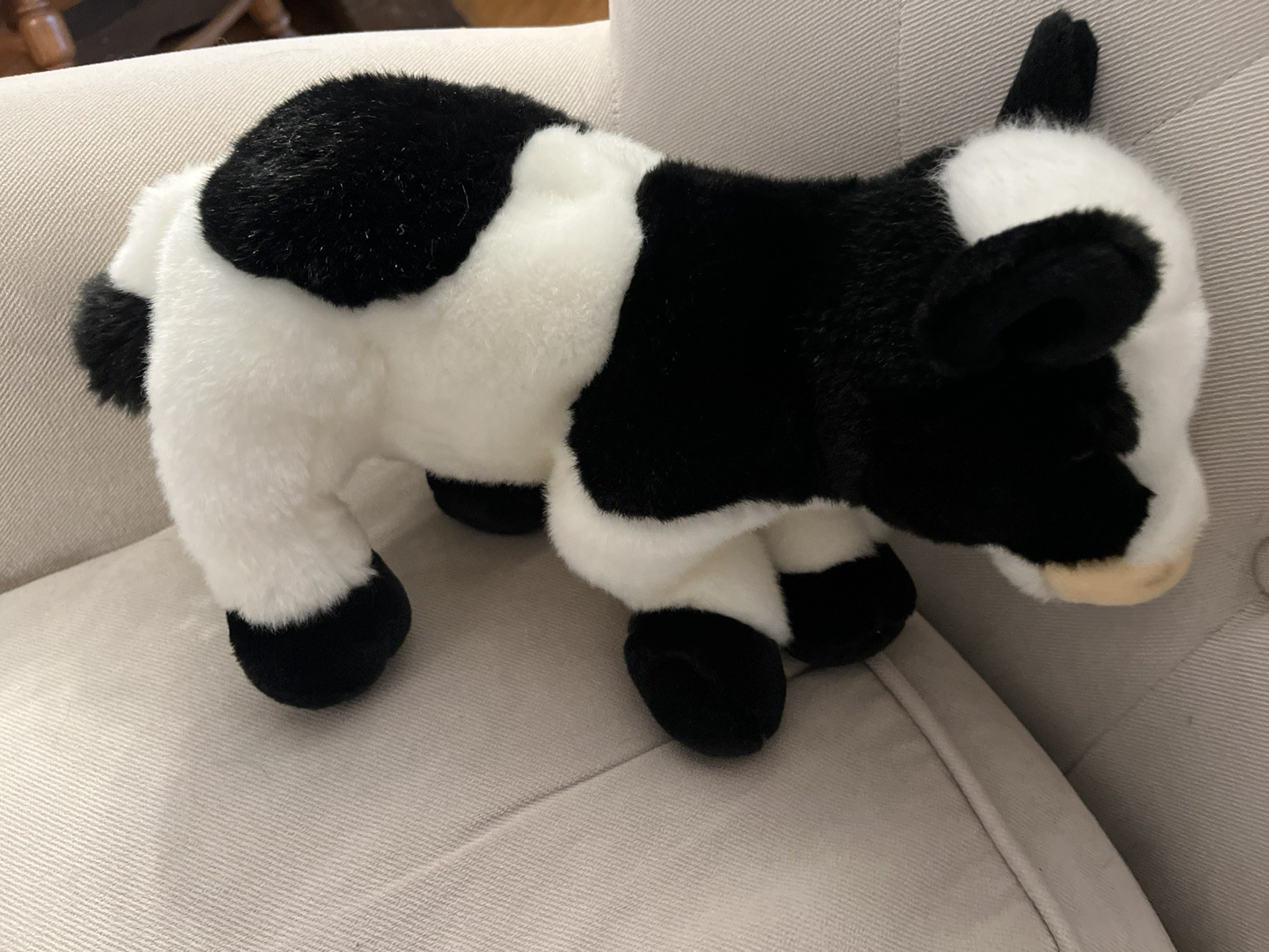Webkinz Signature Holstein Cow Black White Plush 12\ Webkinz Signature Holstein Cow Black White Plush 12\