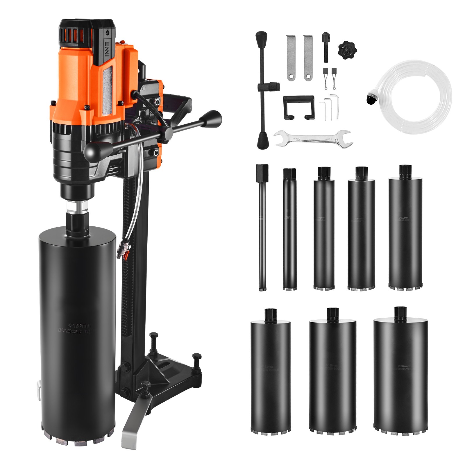 Uimoso 8-Inch Concrete Core Drill Rig with Stand, 3000W Power Uimoso 8-Inch Concrete Core Drill Rig with Stand, 3000W Power