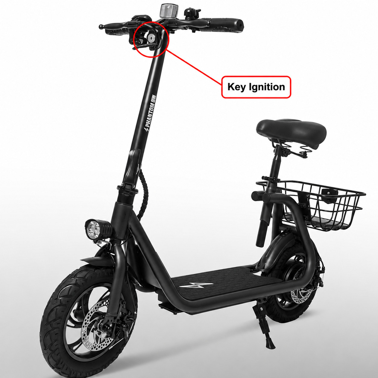 Phantom R1/R1 Pro Electric Seated Scooter Universal Replacement Keys (Set Of 2)