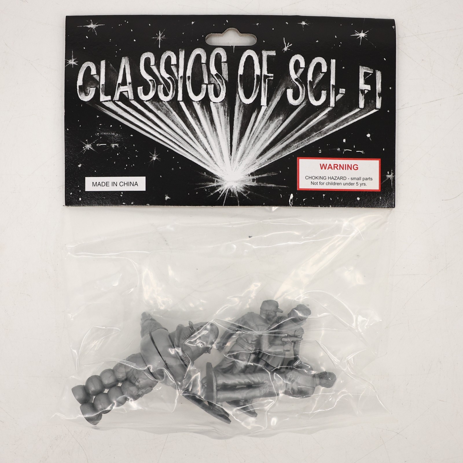 2004 Forbidden Planet Classics of Sci-Fi Plastic Figures Set New Sealed Toys