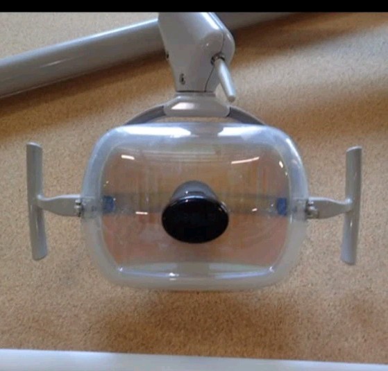 ADec 6300 Dental Overhead Halogen Exam Light No arm/ Mount Used
