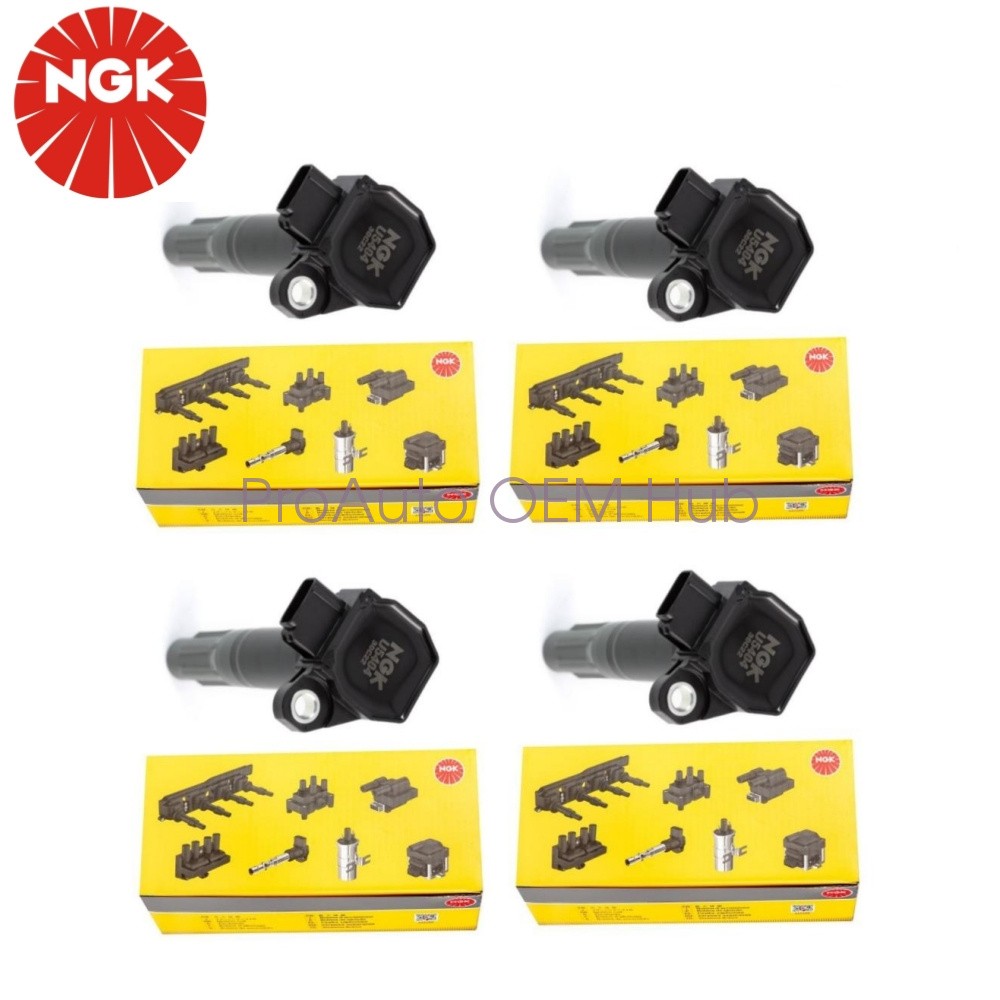 For 2010 2011 2012 Subaru Outback Legacy 2.5L 4 pcs U5404 OEM NGK Ignition Coil