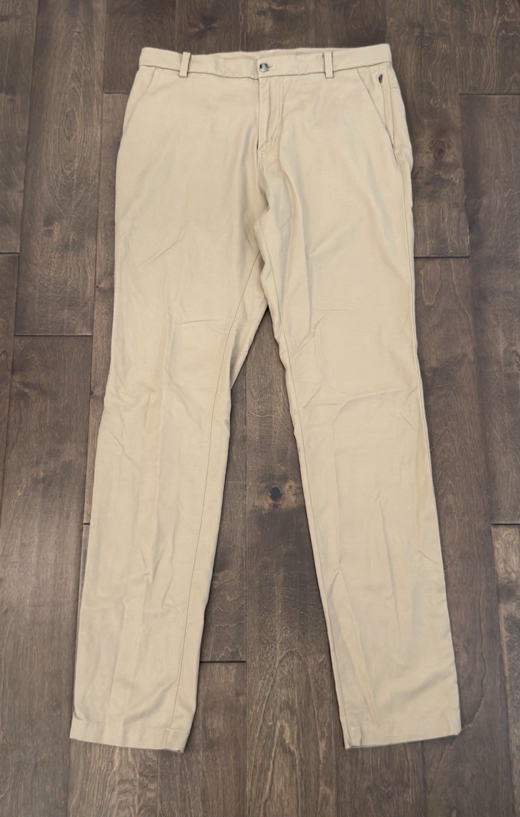 Lululemon ABC Commission Pants Mens Size 36X36 Beige Chino Performance Golf