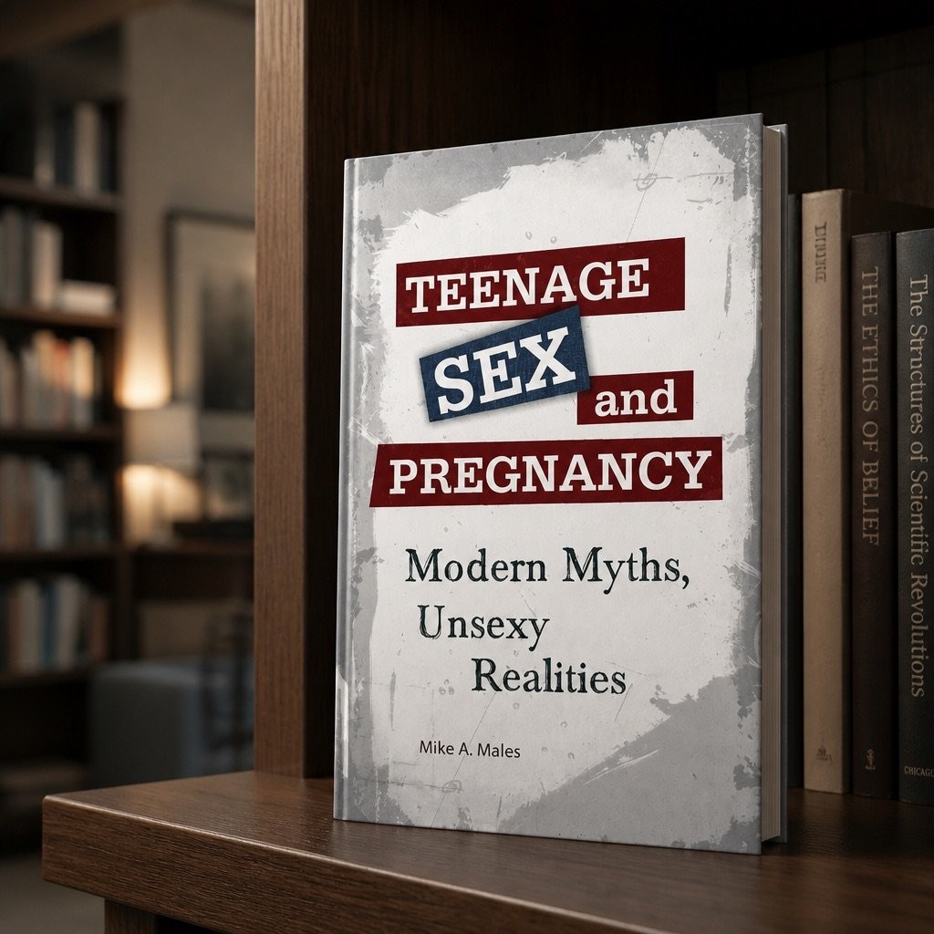 Teenage Sex & Pregnancy Mike A Males HC Ex Library Social Issues Book