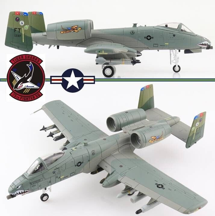 HobbyMaster 1/72 HA1333 A-10C Thunderbolt II USAF 75th FS Tiger Sharks, Georgia