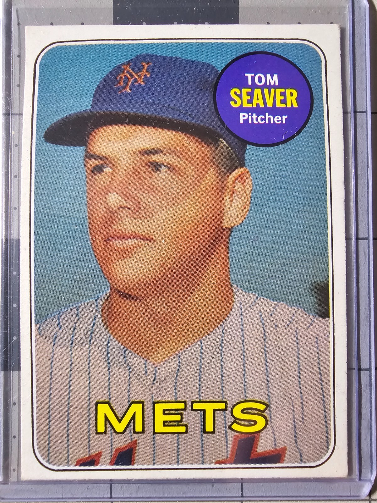 Tom Seaver ⭐ 1969 Topps #480 ⭐ Excellent Tom Seaver ⭐ 1969 Topps #480 ⭐ Excellent