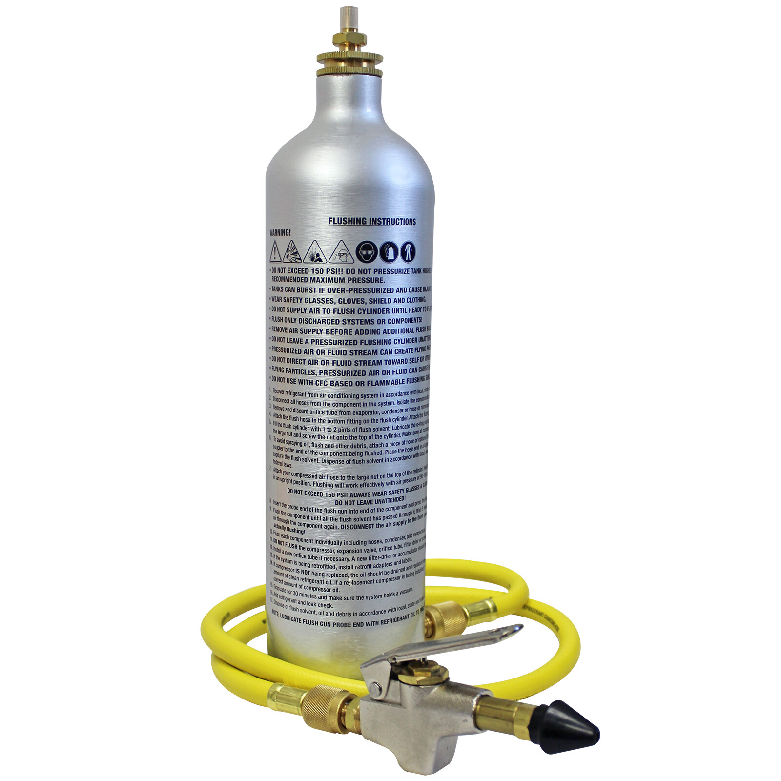 Mastercool 91046-A A/C HVAC/R System Flush Kit Mastercool 91046-A A/C HVAC/R System Flush Kit
