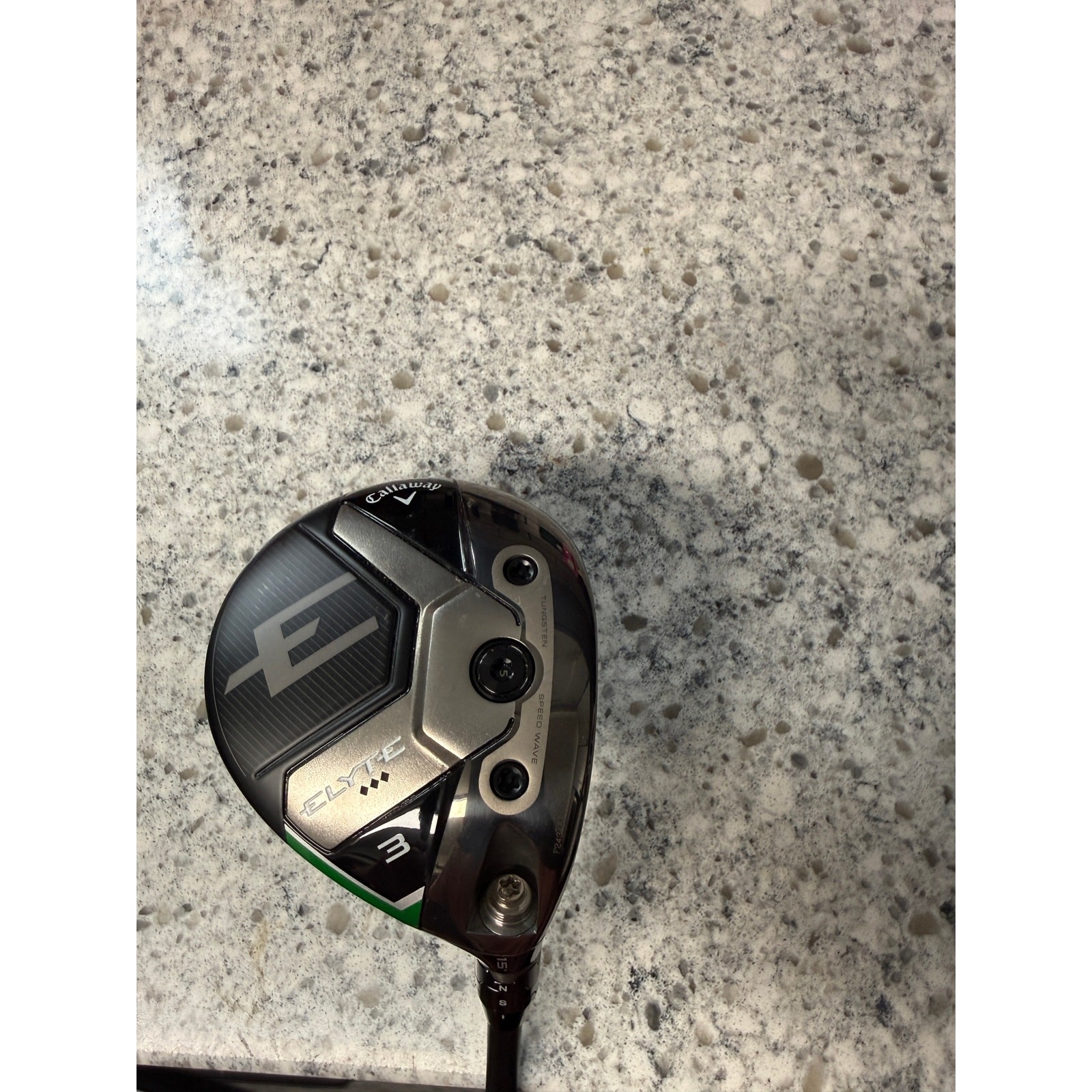 Callaway Elyte Triple Diamond 3 Wood 15° Mitsubishi Tensei 75 Stiff Mint RH