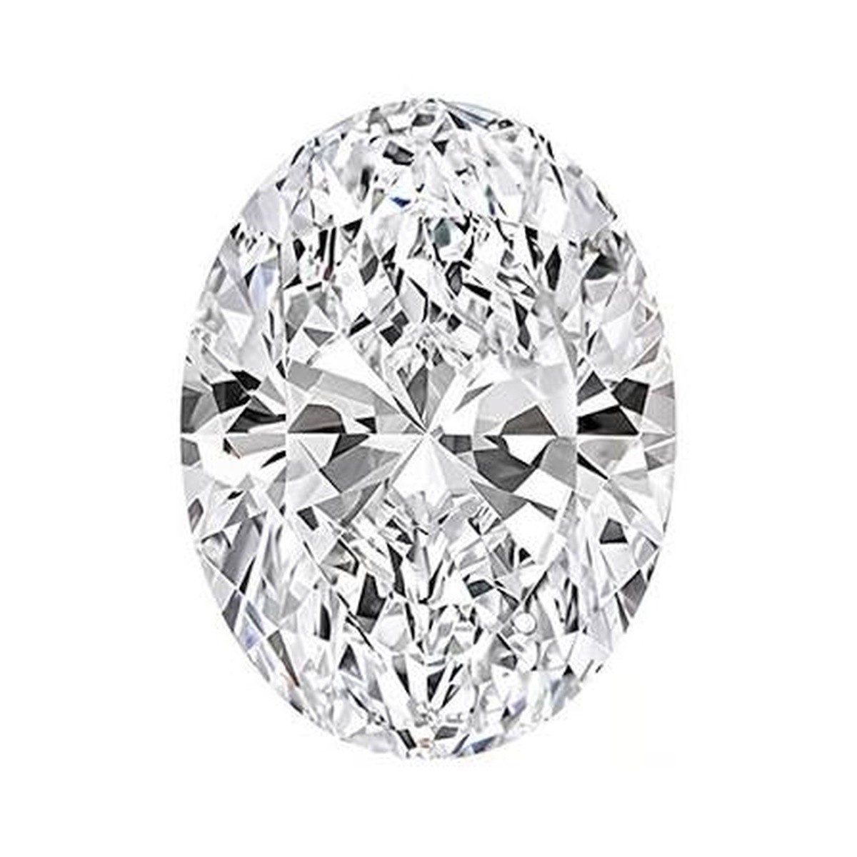 1.04 CT GIA Natural Oval Diamond G SI2 Loose Brilliant No Fluorescence
