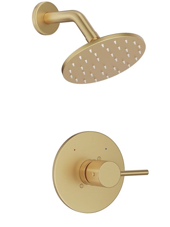 Replacement for Delta Shower Trim Kit 14 Series Brushed GoldShower Faucet Set