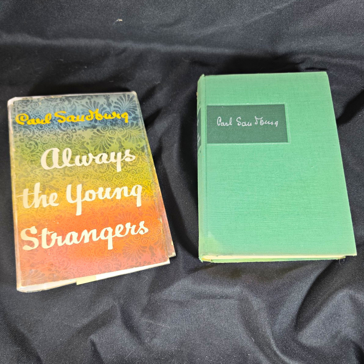 Signed  Always the Young Strangers by Carl Sandburg  