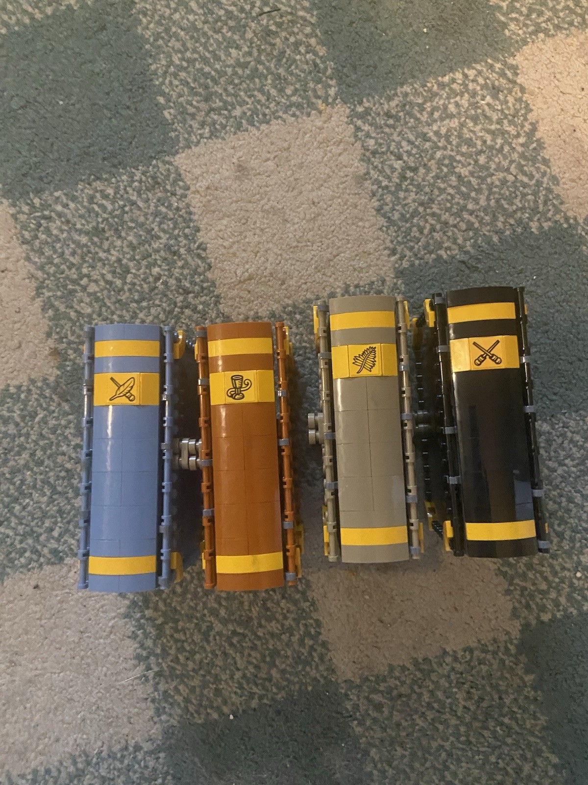 4 Harry Potter Lego Books Already Assembled No Characters Just Lego Books 4 Harry Potter Lego Books Already Assembled No Characters Just Lego Books