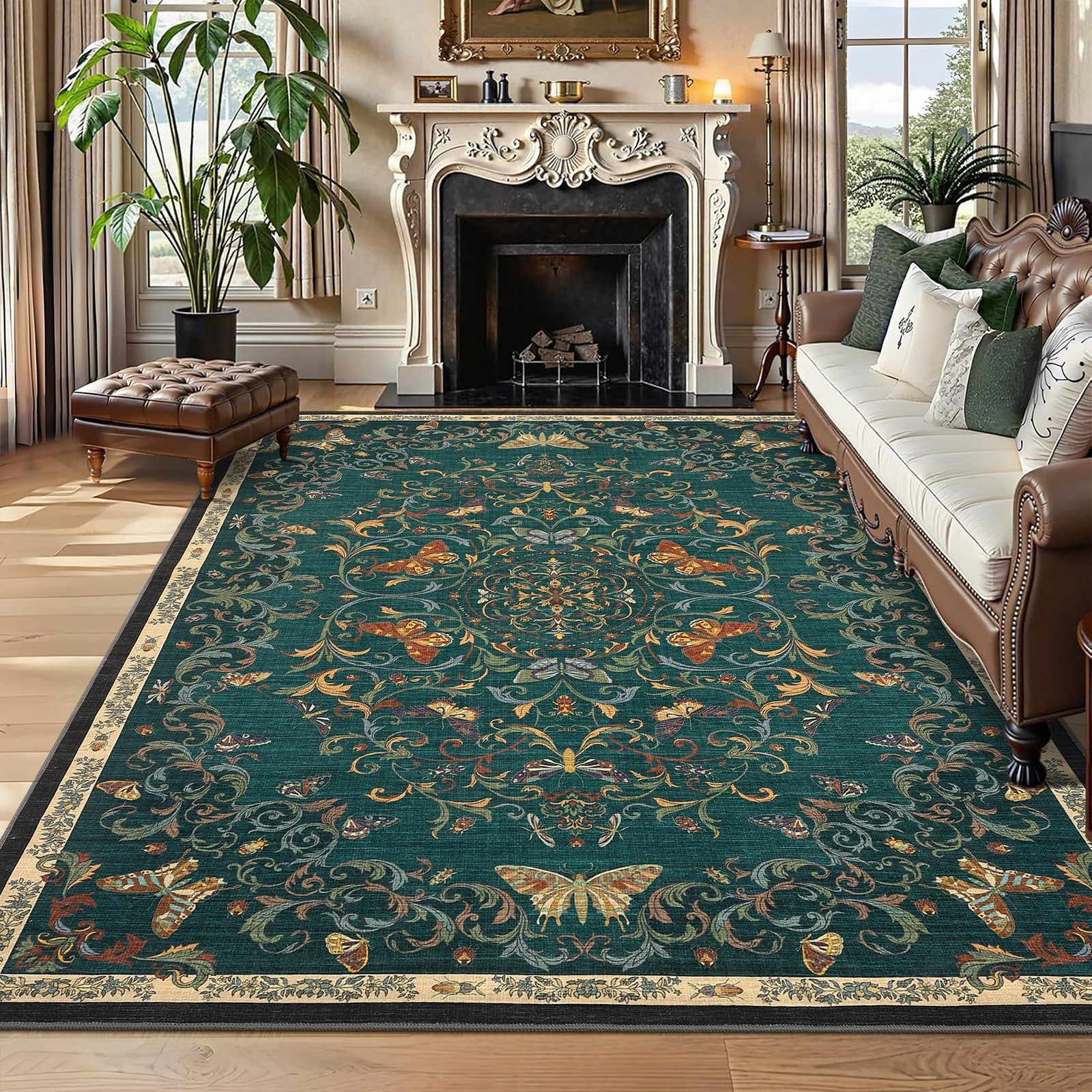 Geometric Bohemian Area Rug Washable Non Slip Living Dining Room Nursery Geometric Bohemian Area Rug Washable Non Slip Living Dining Room Nursery