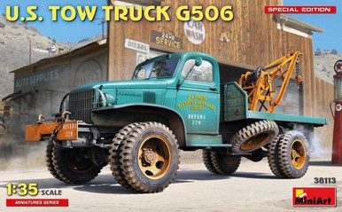 Miniart 38113 1/35 US Tow Truck G506. Special Edition Plastic Model