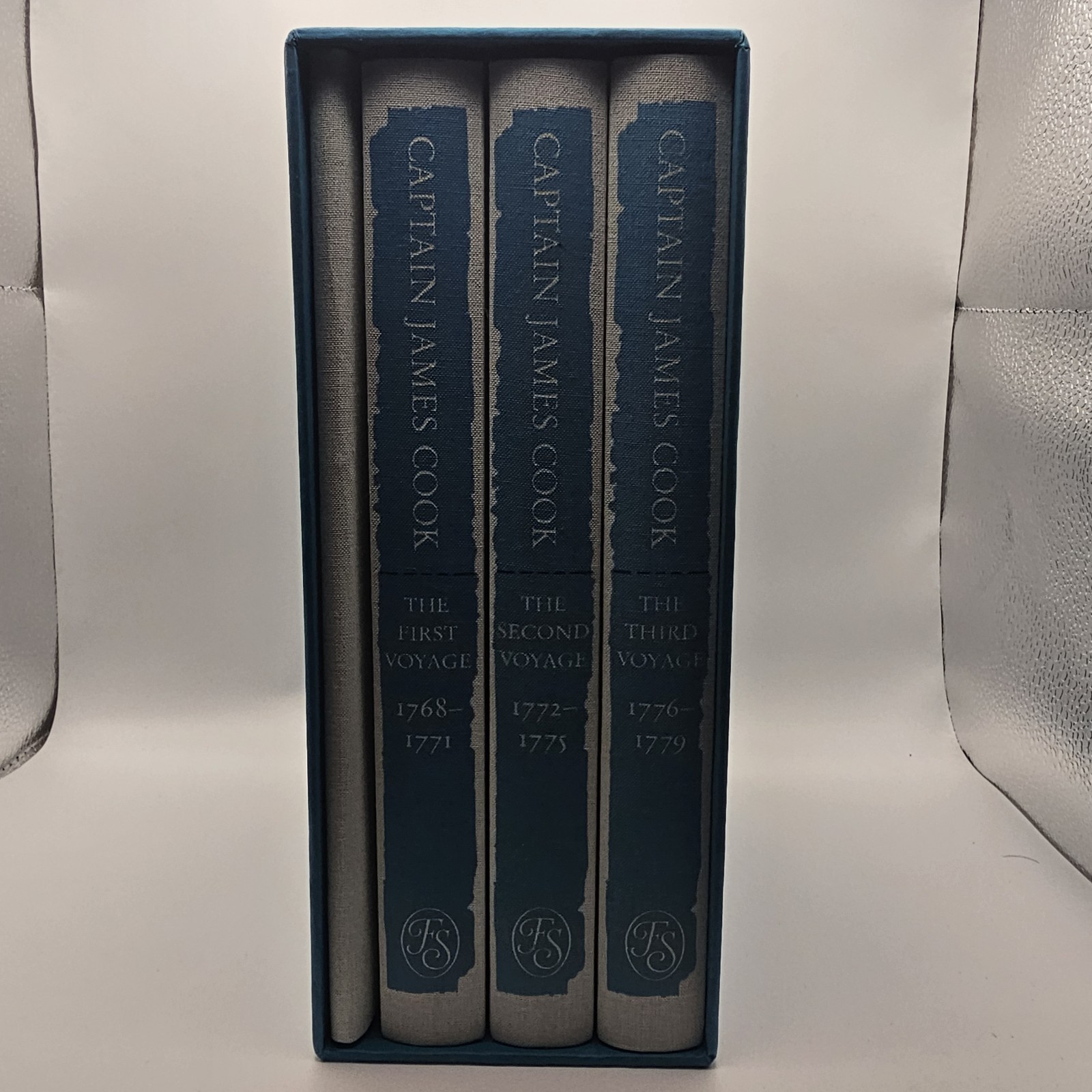 CAPTAIN JAMES COOK THE JOURNALS 1768–1779 2018 Folio Society 3 vol HC free S/H