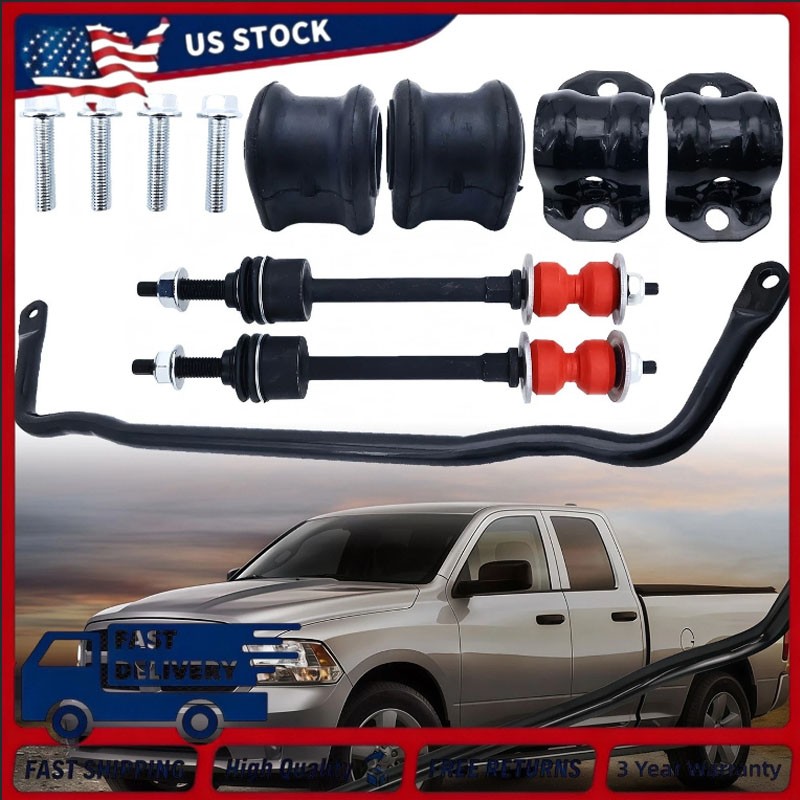 New Stabilizer Sway Bar Front For 2011-2018 Ram 1500 4WD 55398938AC 55398938AB