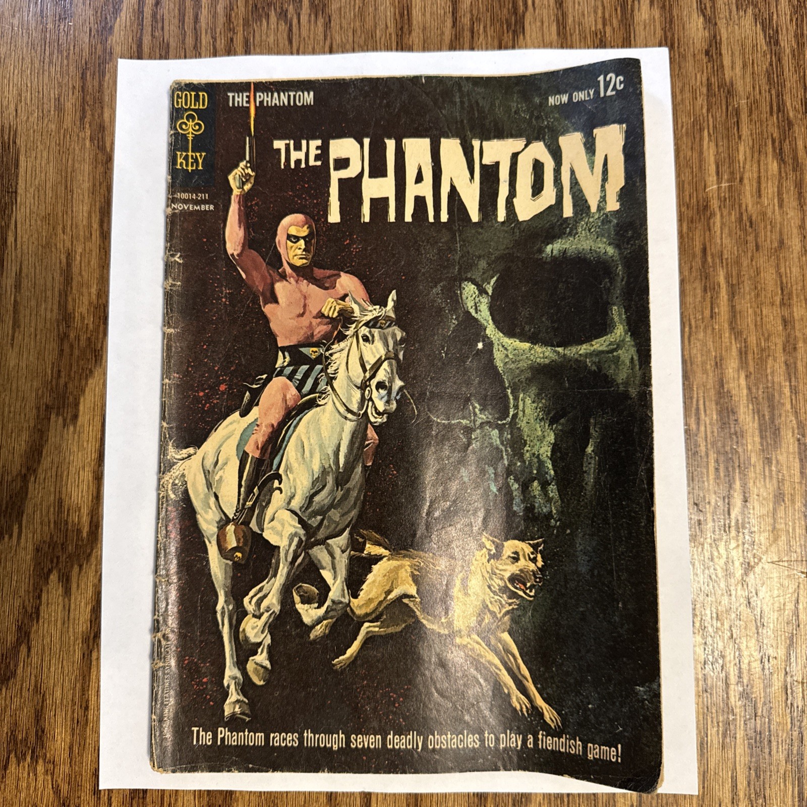 Vintage The Phantom #1 1962 Gold Key Western Publishing Origin of The Phantom Vintage The Phantom #1 1962 Gold Key Western Publishing Origin of The Phantom