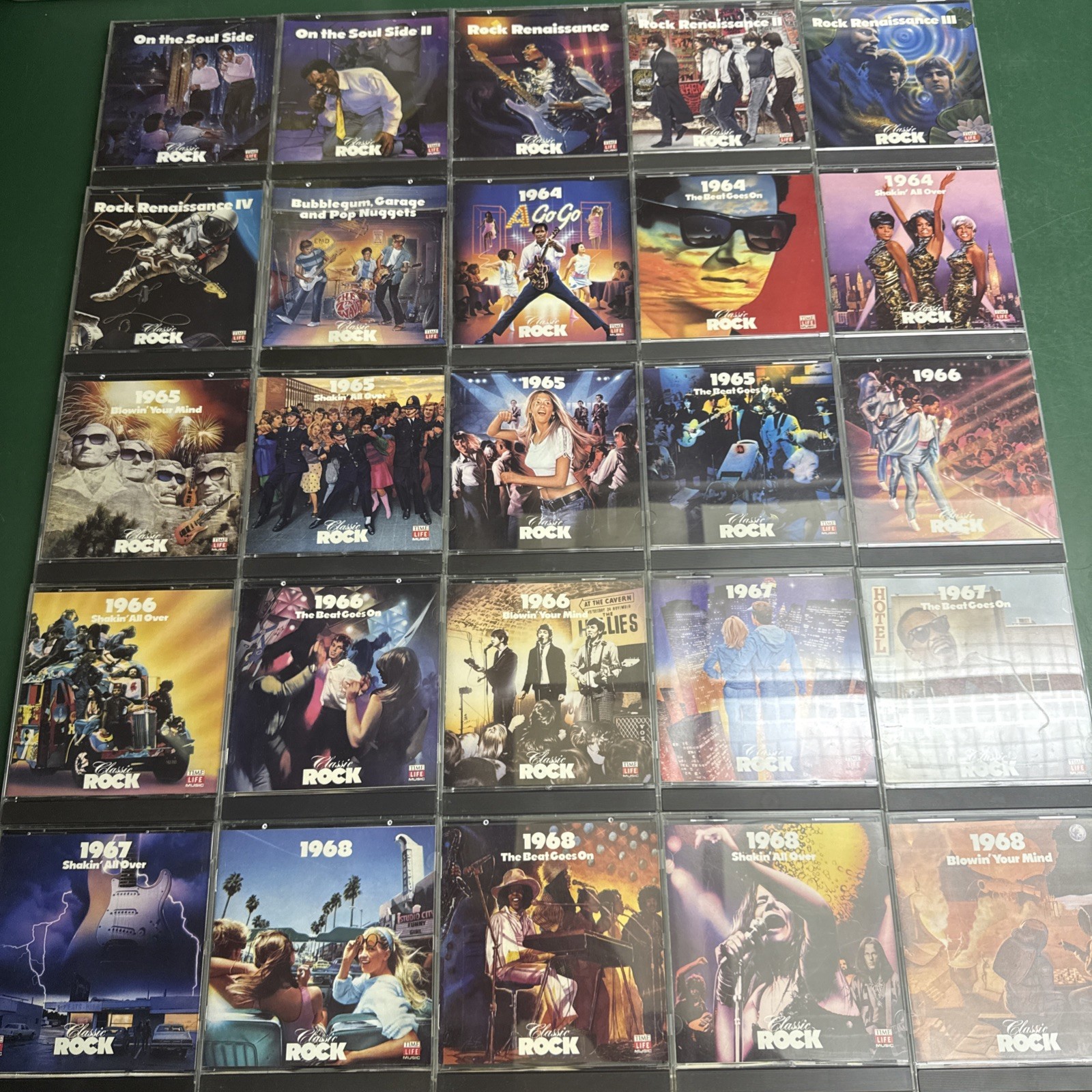 Time Life Classic Rock 26 CD Lot 1964-1969 Rock Renaissance Soul Side CDs 1960’s Time Life Classic Rock 26 CD Lot 1964-1969 Rock Renaissance Soul Side CDs 1960’s