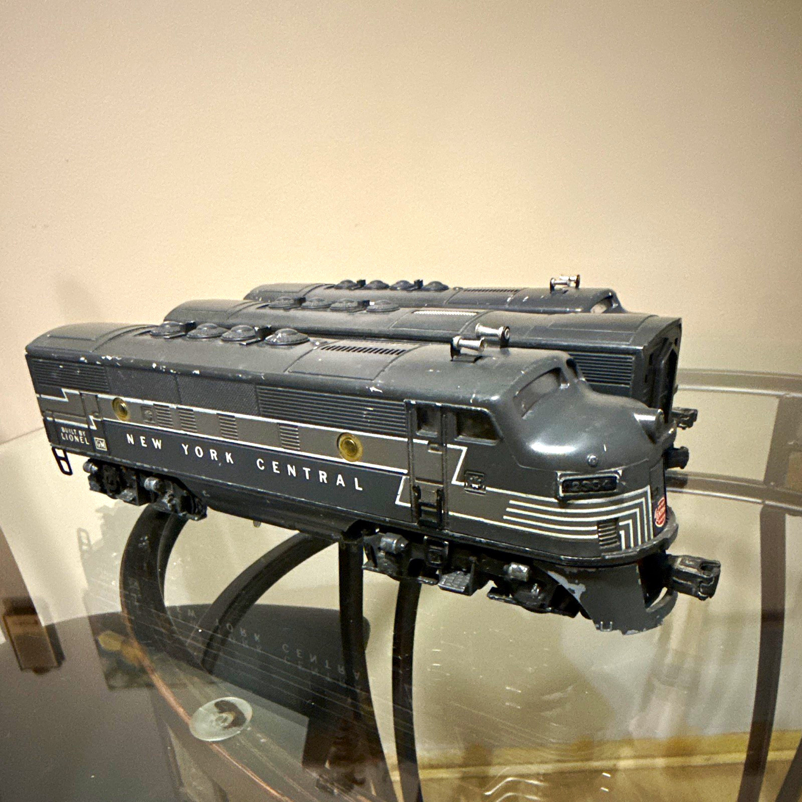 Lionel O Gauge New York Central 2354 F3 A-B-A Read Description 