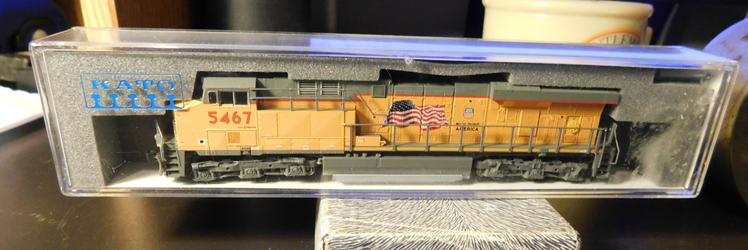 Kato 176-8912 N Scale Union Pacific GE ES44AC No..5467 Loco. New Old Stock Kato 176-8912 N Scale Union Pacific GE ES44AC No..5467 Loco. New Old Stock